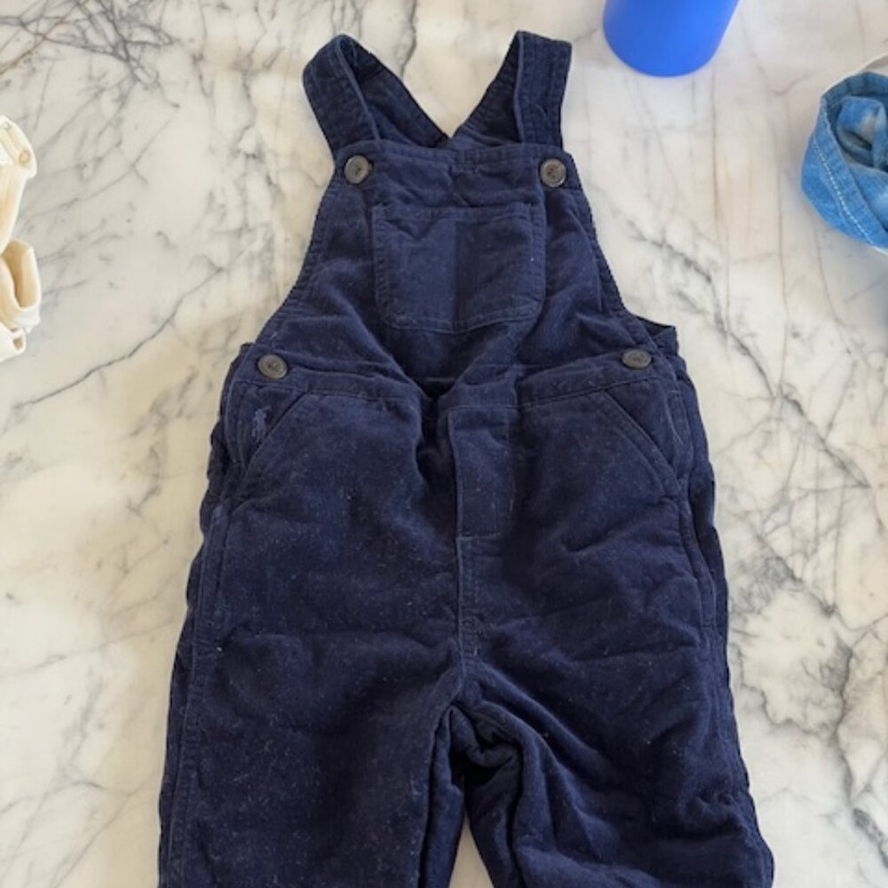 Polo by Ralph Lauren baby corduroy Overalls with one piece
